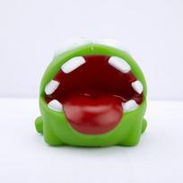 Frog Toy Rope Vinyl Rubber Games Doll Om Nom Candy Gulping Monster Figure