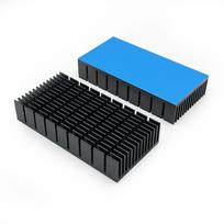 Set of 2 50mm Heatsink Kits (100x50x20mm) with Thermal Conductive Adhesive Tape for Cooling PCs, NVMe SSDs, GPUs, Mini PCs, Routers, Amplifiers