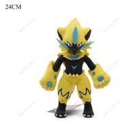 Anime Blizgantis Charizardas Pliušinis Pokemon Žaislai Mielas Mega Evoliucija X Charizard Articuno Lucario Įdarytas Pliušas Vaikams Kalėdinės Dovanos yellow