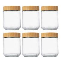 Sturdy Glass Food Storage Jars With Airtights Seal For Home Jar Pickle And Craft beige