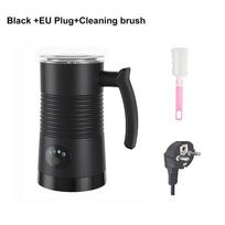 4 in 1 Hot and Cold Foam Maker Automatic Milk Foam Machine For Coffee Latte 19.5*10.9cm Multifunctional Electric Milk Frother juoda