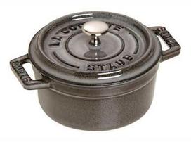 STAUB LA COCOTTE Puodas żeliwny apvalus 12.6 ltr, grafito
