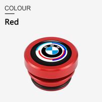 FA3-Car Cigarette Lighter Decoration Cover Plug DustProof Caps For BMW G20 G32 G11 X3 X5 X4 X6 X7 G30 G12 F30 F40 X1 X2 Accessories raudona