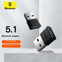 Baseus USB Bluetooth Adapter 5.1 Transmitter, Bluetooth Audio Receiver, Desktop And Laptop Connection to Mobile Phone, Mouse And Keyboard