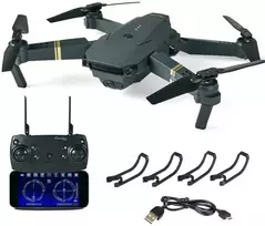 Dronas su kamera 4K WiFi