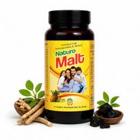 Malt – Ayurvedic Health Malt | Ashwagandha Shatavari Safed Musli Shilajit Shankhpushpi Blend | Immunity & Energy Tonic for All Ages | 400 g | Me