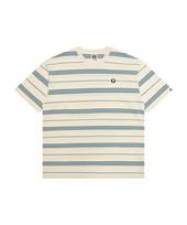 Eipeu Aapenow Moonface Stripe T-Shirt Ivory / Aaptem1811Xxqivk Ivory/Xl white