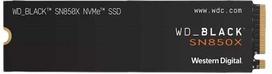 SSD SANDISK 4800xTBW rating Skaitymo greitis 7200MB/s Rašymo greitis 6600MB/s NAND flash type TLC (Triple Level Cell) NVMe Yes Interface PCI Express 4.0 M.2 8000GB Juodas SN850X WDBB9G0080BNC-WRSN