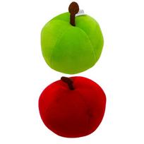 1~6Pcs Green Red Apple Plushies Fidgeting Fruit Plush Plaything Plush Stuffed Plushie Doll Education Plaything Room Decoration Ornaments 8cm green