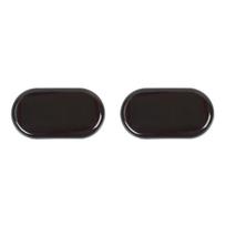TESIN ABS Car Side Fender Turn Signal Light Decoration Cover Stickers For Suzuki Jimny 2019 2020 2021 2022 Exterior Accessories Smoked Black black