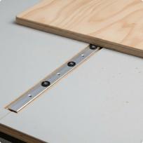 Adjustable Miter Bar Smooth Sliding TChannel Precision Made Aluminum Slider for 450MM