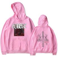 Ken Carson Vintage 90s Hoodie Men and Women Hip-hop Sports Harajuku Pullover Sweatshirt Spring Sweatshirt XL pink