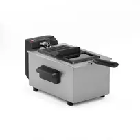 Tristar gruzdintuvė | FR-9338 | Galia 2000 W | Talpa 3 l | Nerūdijančio plieno/Juodas