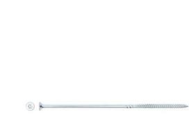 Forte Tools Forte medžio drožlių plokštės SCR T30 6.0X200/72 BALTA ZN4 vnt.