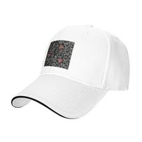 Keith Harings Cap Casual Baseball Caps Adjustable Hat Hip Hop Summer Unisex Baseball Hats Customizable One Size white