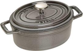 STAUB LA COCOTTE Ketaus puodas ovalus 1 l, grafitas