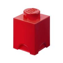 LEGO Storage Box Brick 1 Bright Red 40011730 brown