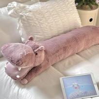 Pagalvė Miegamojo Bendrabučio Pagalvė Moteriška Hipopotamas Ilgas Lovos Galvūgalio Pagalvėlė Svetainės Kojos Spaustukas Sofos Miego Pagalvė 99* 30cm