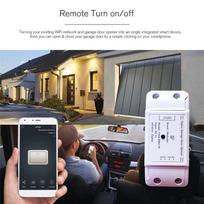 Smart Garage Door Opener with RF433 MHz Wrieless Control Smart Garage Door for Alexa Yandex White Tuya gray
