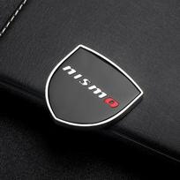 Car Metal 3d Sticker Custom Shield Car Rear Trunk Shield Emblem Badge Sticker For Nismo Nissan Almera Tiida Sunny QASHQAI Skyline Juke X-TRAI MARCH