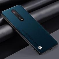 Prabangus PU odinis dėklas, skirtas Xiaomi Mi 9T Pro Mi9T matiniu dangteliu, silikonu, apsaugančiu nuo smūgių telefono dėklas, skirtas Redmi K20 Pro Coque For Redmi K20 Pro black
