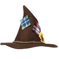Stylish Witch Hat Party Accessory Unique Cape Wizard Hat Fashion Accessory gray