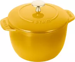 STAUB LA COCOTTE Mažas apvalus puodas 16 cm, citrininis