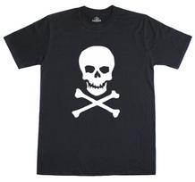 Skull Crossbones Pirate Fancy Dress Unisex T-Shirt Free Post U.K XXXL gray