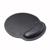 with Wrist Rest Mouse Pad PU Leather Mice Mats Easy to Clean Mouse Mat  Home Office Use juoda