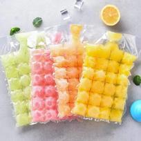 Disposable Ice Bag Creative Self Sealing Plastic Ice Tray Fresh-keeping Bag Ice Bag 50pcs