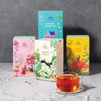 Teaclip Premium Arbata 20 arbatos pakelių 6 rūšys pasirinkti Earl Grey 20 Tea Bags blue