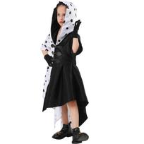Black and white witch Kuila Deville dress stage performance suit M