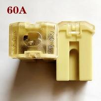 For KUBOTA Excavator 135 161 163 165 185 Harness Fuse 2pcs 60A 2pcs beige