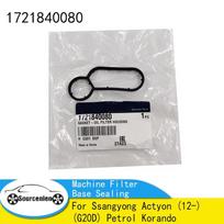New  Machine Filter Base Sealing Ring For Ssangyong Actyon (12-) (G20D) Petrol Korando 1721840080 17218-40080 gray