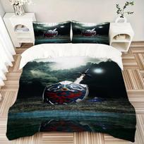The Legend of Zelda: Twilight Princess Bedding Set  Comforter Cover Gift for Bedroom,Includes 1 Cover and 2 Pillowcases, No InsertB350 155x200cm white