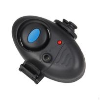Fishing Bite Alarm End Tackle Catfishing Intelligent with LED Lights Bell for Ice black