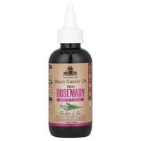 Okay Pure Naturals, Black Castor Oil with Rosemary, 4 fl oz (118 ml) beige
