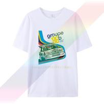 T-Shirt Sport 205 Maxi gtis Rally WRC Group B Yuha Kankkunen 1986 History M white