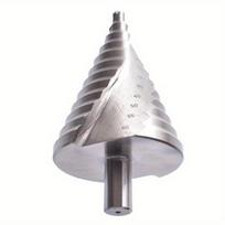 1 Pcs 6-60mm Step Drill Bit, 12.5mm/0.5” Shank 4241 HSS Groove Drill Bit For Wood, Plastic, Thin Metal Sheet