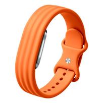 Adjustable Replacement Strap Silicone Fitness Tracker Wristband for Hume Band 2.0 for Men Women oranžinė