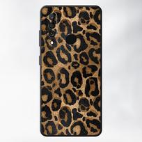 Dėklas Huawei P20 Lite 2018 P Smart 2019 P20 P40 Lite P30 P20 Pro Funda telefono dangtelis Retro leopardo raštas Huawei P smart 2019 brown