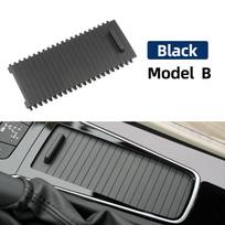 For Peugeot 508 2011-2018 Center Console Slide Roller Cup Holder Blind Cover 98086959ZE Center Control Storage Case Holder Cover model B gray