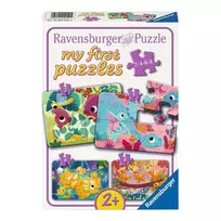 Ravensburger Dėlionė 20 vnt. - Mieli dinozaurai