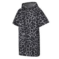 Quick-Drying Bathrobe for Swimming, Surfing, Diving - Wear at Hot Springs, Travel, or Fitness Changing Rooms 112*75 cm black