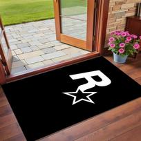 Anti‑Slip Crystal Velvet Floor Rug, Grand Theft Auto Design Carpet for Indoor Living Bedroom Home Decoration 60cmx90cm white