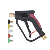 4500PSI High Pressure Washer Gun M22*1.5 for Karcher Nilfisk Lavor Car Washer Gun Spray Water Gun Car Cleaning Tool Accessory black