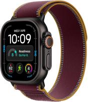 Apple Watch Ultra 4 GPS + Cellular LTE 49mm Black Titanium Case with Trail Loop - S/M | MJC34QP/A | 195951218243