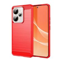 Dėklas Realme 15 Dėklas Realme 12 13 14T 14 15 Pro Dangtelis Atsparus smūgiams Minkštas silikonas Apsauginis buferis Realme 15 14 14T 13 12 4G Realme 14 Pro+ raudona