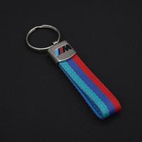 M Sport stiliaus odinis automobilio emblemos raktų pakabukas Raktų žiedas Dovana Bmw M 2 3 4 5 7 serijos Performance G30 G32 E61 E60 E31 X3 X5 X6 X4 pdzr82 blue