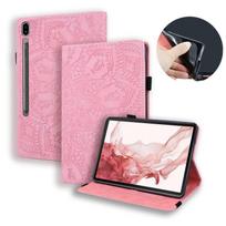 Full Coverage TPU Case Galaxy Tab S11 Ultra 14.6 Inch With Stand Function Cowhide Texture Design TAB S11 Ultra 14.6 2025 rausva